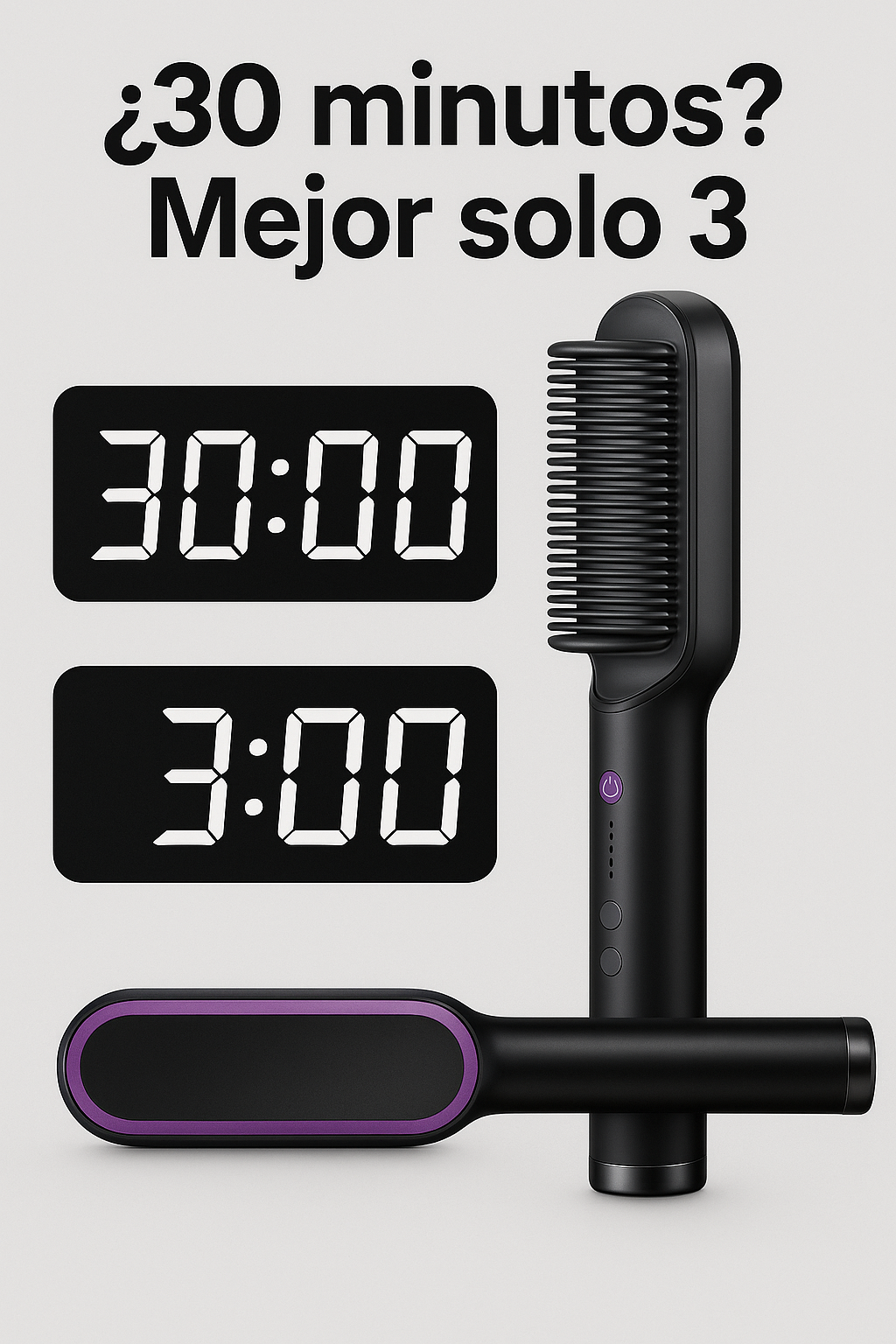 Cepillo Alisador Rápido